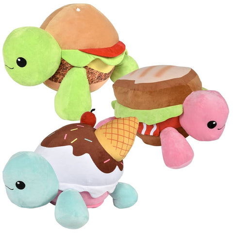 28" Food Turtles  Plush - LLB Toys