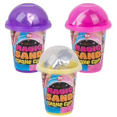Magic Sand Shake Cup 5.75" 9ct - LLB Toys