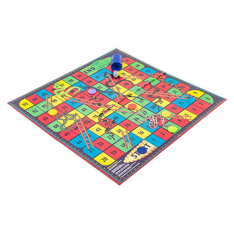SNAKES AND LADDERS BOARD GAME LLB kids toys