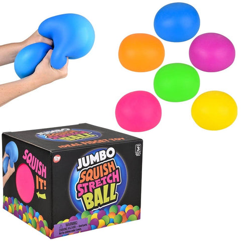 6" Jumbo Squish And Stretch Yummy Ball - LLB Toys