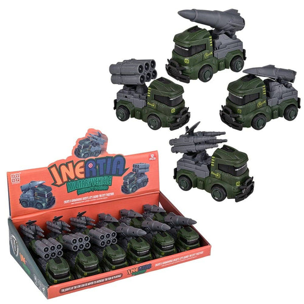 Military Inertial Vehicle Asmt LLB Car Toys