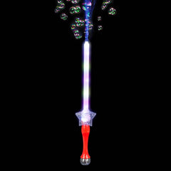 29" LIGHT-UP STAR BUBBLE SWORD LLB Light-up Toys