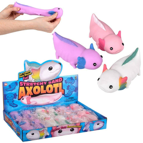 5" Stretchy Sand Axolotl LLB kids toys