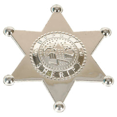 PLASTIC SHERIFF BADGE LLB kids toys