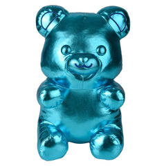 16" Metallic Teal Yummy Bear Pillow - LLB Toys