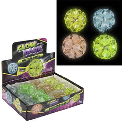 2" GLOW IN DARK SUCTION BALLS LLB kids toys