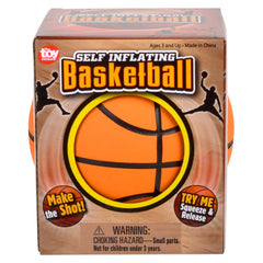 5" Self-Inflating Basketball - LLB Toys