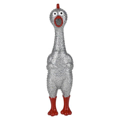 13.25" Sparkle Rubber Chicken - LLB kids toys