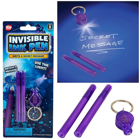 3.75" INVISIBLE INK PEN LLB kids toys