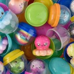 2" Micro Squish Octopus Assortment In 2" Capsule - LLB Toys