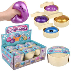 3" Sugar Squeezy Metallic Surprise Dumplings - LLB Toys