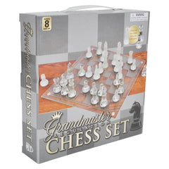 7.5" GLASS CHESS SET LLB Board Game