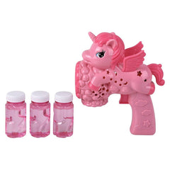 7.75" Unicorn Bubble Blaster 20 Hole - LLB Toys