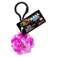 1.5" Light-Up Loop Ball Backpack Clip 24ct - LLB Toys