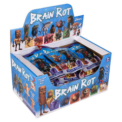 2" Brainrot Figurine And Card Blind Bag 24ct - LLB Toys