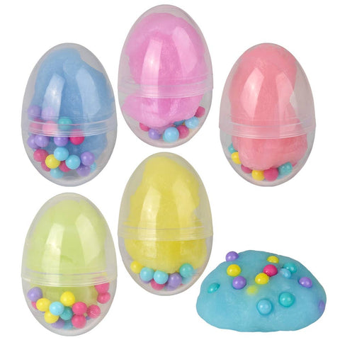 2.4" Crunchy Clay Slime Egg 24ct - LLB Toys