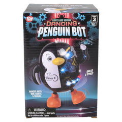 7" Light And Sound Dancing Penguin Robot - LLB Toys