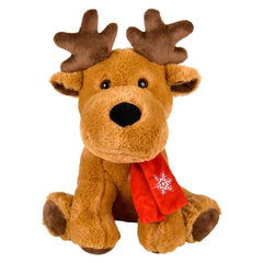 10" Festive Reindeer Plush - LLB Toys