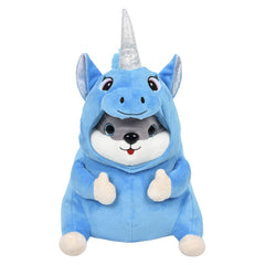 Unicorn Costume Hamster 10in A - LLB Toys