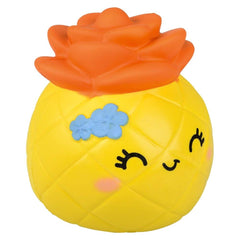 JUMBO SQUISH PINEAPPLE FLOWER MIX 10" LLB Squishy Toys