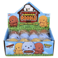 2" SQUISH AND SQUEEZE POODLE LLB Squishy Toys