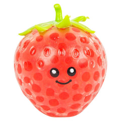 3" SQUEEZY BEAD FUN FRUIT LLB Squishy Toys