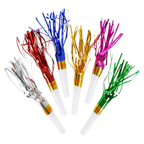 7" FRINGED NOISEMAKER LLB Party Supply