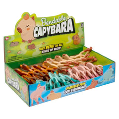 3.75" Bendable Capybara 24ct - LLB Toys
