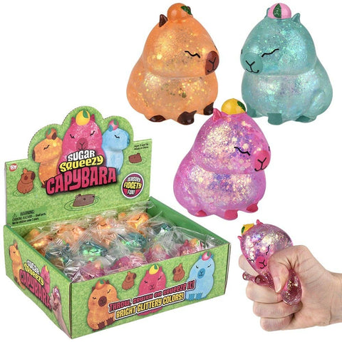 Squeezy Sugar Capybara 2.5" - LLB Toys