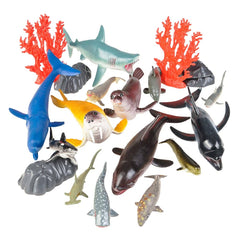 AQUATIC ANIMALS PAIL SET LLB kids toys