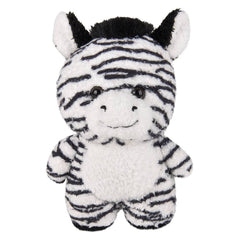 8" Scruffy Bunch Zebra Plush - LLB Toys