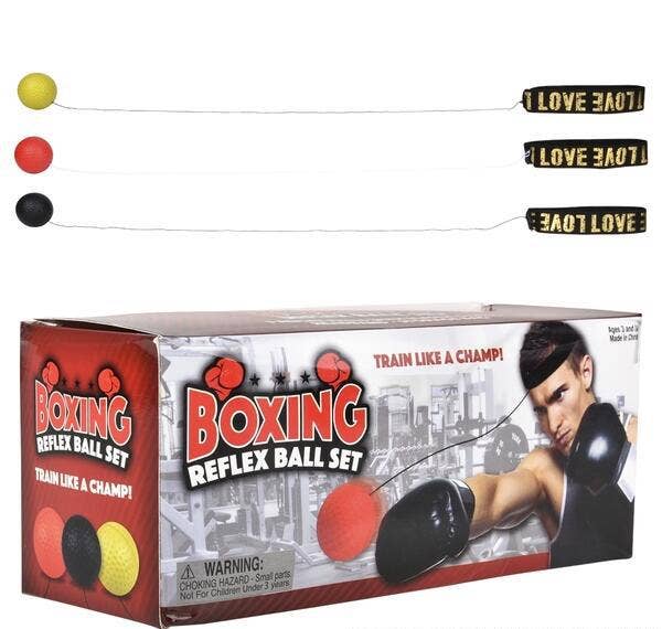 BOXING REFLEX BALL SET LLB kids toys