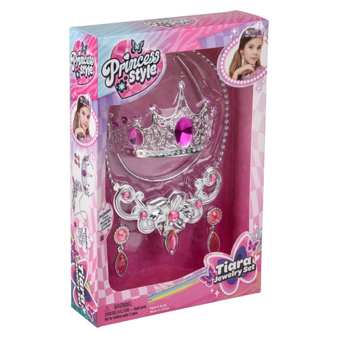 Pretend Play Princess Tiara Jewelry Set - LLB Toys