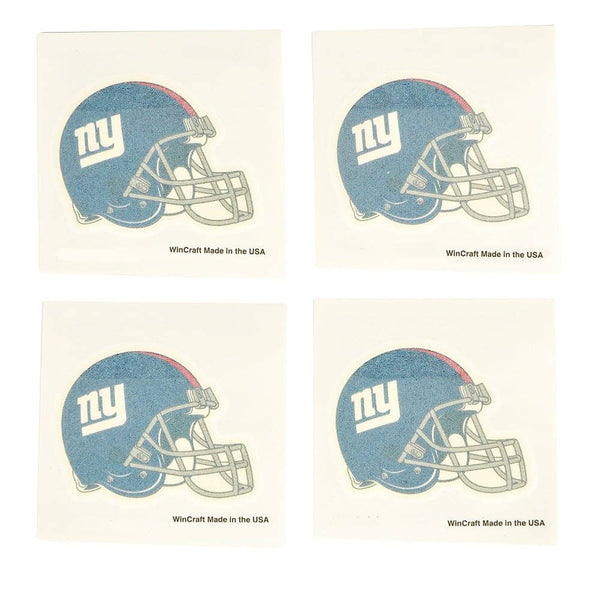 4 PC NEW YORK GIANTS TATTOO SET LLB kids toys