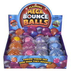 2.75″ Flashing Mega Bounce Ball LLB kids toys