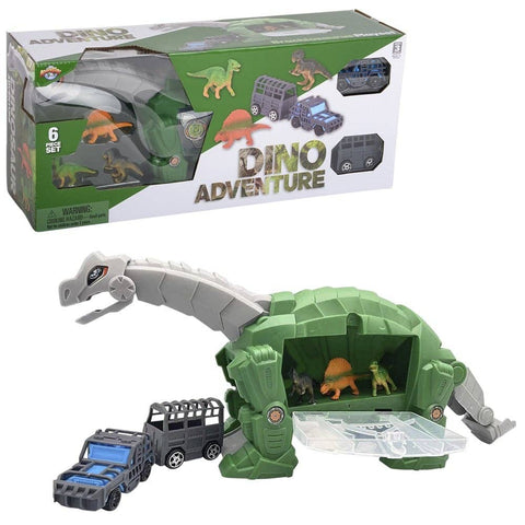 13" BRACHIOSAURUS DINO TRANSPORTER 8/ LLB kids toys