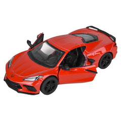5" Diecast Pull Back 2021 Corvette LLB kids toys