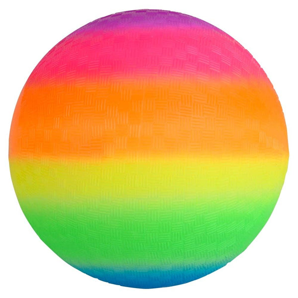 Neon Rainbow Playground Ball 8.5