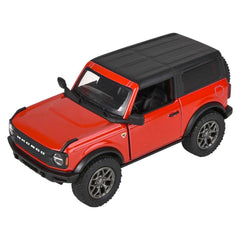5" Diecast Pull Back 2022 Ford Bronco Hard Top LLB Car Toys