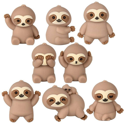 Mini Sloth Figurines 1" - LLB Toys