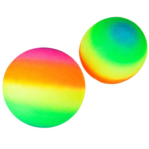8.5" RAINBOW PLAYGROUND BALL LLB Balls