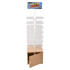 DISPLAY UNIT FOR TOY VEHICLES 67" LLB Car Toys