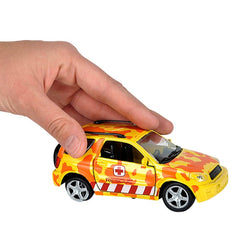 SAFARI DIECAST 4 X 4 ROVER AND HELICOPTER LLB kids toys