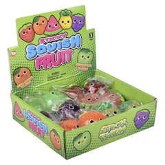 2.25" SQUISH STICKY FRUIT LLB Squishy Toys