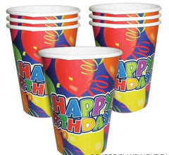 HAPPY BIRTHDAY CUPS 3.5" 9 OZ LLB kids toys