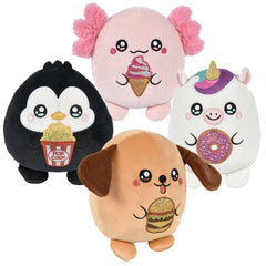 6" Foodie Animal Squishy-Ishies - LLB Toys Plush