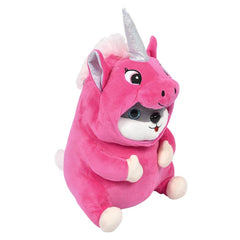 Unicorn Costume Hamster 10in A - LLB Toys
