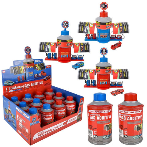 Hidden Motor City Gas Additive Transforming  Set - LLB Toys