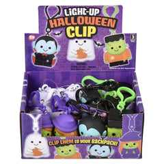 2" Light-Up Halloween Clip Ons - LLB Toys