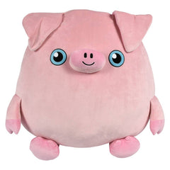 24" Squishy-Ishy Pig And Cow Plush - LLB Toys